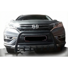 Передній захист WT003 Black (2016-2019, нерж.) для Honda CRV рр