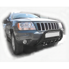 Кенгурятник WT003 Black для Jeep Grand Cherokee WK 2004-2010 рр