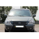 Кенгурятник WT003 Черный Нержавейка для Kia Carnival 2002-2013 гг