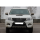 Кенгурятник WT003 Черный Нержавейка для Toyota Hilux 2006-2015 гг