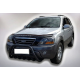 Кенгурятник WT004 Черный (Нержавейка) для Kia Sorento I BL 2002-2009 гг