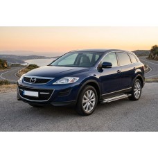 Бокові пороги Rainbow (2 шт., Алюміній) для Mazda CX-9 2007-2016 рр