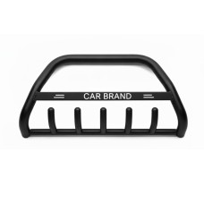 Кенгурятник WT004 Black (нерж) для Mitsubishi Pajero Sport 1996-2007 рр