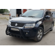 Кенгурятник WT004 Черный (Нержавейка) для Suzuki Grand Vitara 2005-2017 гг