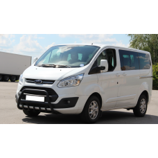 Кенгурятник WT003 Черный Нержавейка для Ford Custom 2013-2022 гг