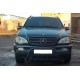 Кенгурятник WT004 Черный (Нержавейка) для Mercedes ML W163 1997-2005 гг