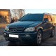 Кенгурятник WT004 Черный (Нержавейка) для Mercedes ML W163 1997-2005 гг