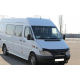 Кенгурятник WT003 Черный (Нержавеющая сталь) 2000-2006 для Mercedes Sprinter W901/902/903/904/905