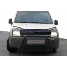 Кенгурятник WT004 Black (нерж) для Ford Connect 2006-2009 гг