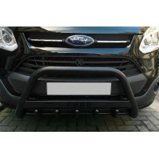 Кенгурятник WT004 Black (нерж) для Ford Custom 2013-2022 гг