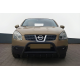 Кенгурятник WT003 Black (нерж) для Nissan Qashqai 2007-2010 гг