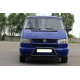 Кенгурятник WT003 Black-LED (нерж) для Volkswagen T4 Caravelle/Multivan 1990-2003 гг