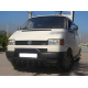 Кенгурятник WT003 Black-LED (нерж) для Volkswagen T4 Caravelle/Multivan 1990-2003 гг