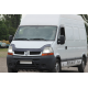 Передняя дуга WT003 Черная (нерж. сталь) для Renault Master 1998-2010 гг
