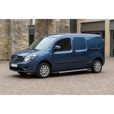 Бокові пороги RedLine V1 (2 шт., Алюміній) для Mercedes Citan 2013-2021 рр