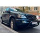 Боковые Подножки Duru (2 шт., Алюминий) для Mercedes ML W163 1997-2005 гг