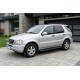 Боковые пороги Bosphorus Black (2 шт., алюминий) для Mercedes ML W163 1997-2005 гг