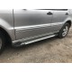 Бокові пороги Allmond Grey (2 шт., алюміній) для Mercedes ML W163