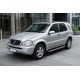 Боковые Подножки Fullmond (2 шт., Алюминий) для Mercedes ML W163 1997-2005 гг