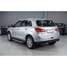 Боковые Подножки Sunrise (2 шт., Алюминий) для Mitsubishi ASX 2010-2023 гг