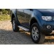 Боковые Подножки Line (2 шт., Алюминий) для Mitsubishi L200 2006-2015 гг