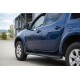 Боковые пороги Bosphorus Black (2 шт., алюминий) для Mitsubishi L200 2006-2015 гг