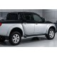 Боковые Подножки Fullmond (2 шт., Алюминий) для Mitsubishi L200 2006-2015 гг