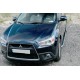 Боковые Подножки Tayga Grey (2 шт., Алюминий) для Mitsubishi Outlander 2006-2012 гг