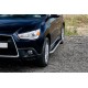 Боковые Подножки Tayga Grey (2 шт., Алюминий) для Mitsubishi Outlander 2006-2012 гг