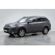 Боковые Подножки Maydos V1 (2 шт., Алюминий и Нержавейка) для Mitsubishi Outlander 2012-2021 гг