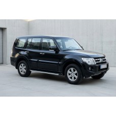 Боковые Подножки Fullmond (2 шт, алюминий) для Mitsubishi Pajero Wagon IV 2006-2021 гг