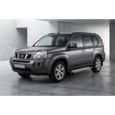 Боковые Подножки Rainbow (2 шт., Алюминий) для Nissan X-trail T31 2007-2014 гг