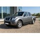 Боковые Подножки Allmond Black (2 шт., Алюминий) для Nissan Navara 2006-2015 гг