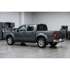 Бокові пороги Bosphorus Black (2 шт., Алюміній) для Nissan Navara 2006-2015 рр