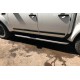 Боковые Подножки Tayga (2 шт., Алюминий) для Nissan Navara 2006-2015 гг