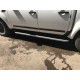 Бокові пороги Tayga (2 шт., Алюміній) для Nissan Navara 2006-2015 рр
