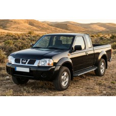 Боковые Подножки Duru (2 шт., Алюминий) для Nissan NP300 1999-2015 гг