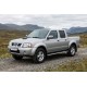 Боковые Подножки Maydos V1 (2 шт., Алюминий и Нержавейка) для Nissan NP300 1999-2015 гг