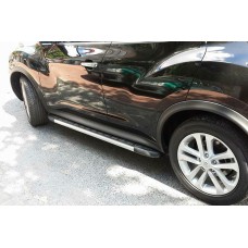 Боковые Подножки Duru (2 шт., Алюминий) для Nissan Juke 2010-2019 гг