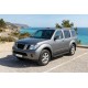 Боковые пороги Bosphorus Black (2 шт., алюминий) для Nissan Pathfinder R51 2005-2014 гг
