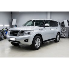 Боковые Подножки Duru (2 шт., Алюминий) для Nissan Patrol Y62 2010-2024 гг