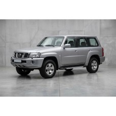 Бокові пороги RedLine V1 (2 шт., Алюміній) для Nissan Patrol Y61 1997-2011 рр