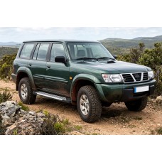 Бокові пороги Line (2 шт., Алюміній) для Nissan Patrol Y61 1997-2011 рр