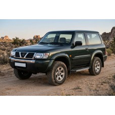 Бокові пороги Duru (2 шт., Алюміній) для Nissan Patrol Y61 1997-2011 рр