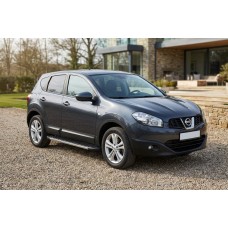 Боковые Подножки Duru (2 шт., Алюминий) Длинная База для Nissan Qashqai 2010-2014 гг