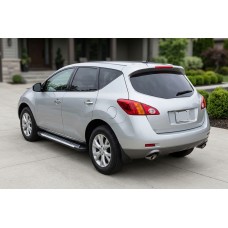 Бокові пороги Line (2 шт., Алюміній) для Nissan Murano 2008-2014 рр