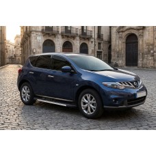 Бокові пороги Duru (2 шт., Алюміній) для Nissan Murano 2008-2014 рр