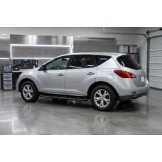 Бокові пороги Bosphorus Black (2 шт., Алюміній) для Nissan Murano 2008-2014 рр