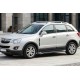 Боковые Подножки Allmond Black (2 шт., Алюминий) 2016-2018 для Opel Antara