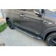 Боковые пороги RedLine V1 (2 шт., алюминий) 2016-2018 для Opel Antara